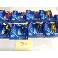 DC Comics Action Figure Lot 10pk 4in Superman Wonder Woman Flash NEW Spin Master