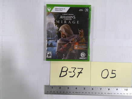 Assassin's Creed Mirage Xbox Series X One Video Game New Sealed Ubisoft M Rated