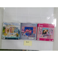 Disney Moana Mickey Barbie Art Journal Activity Set Bundle Kids New Multicolor