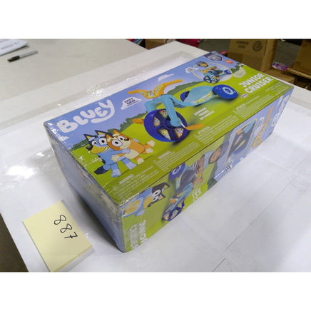 Bluey Junior Cruiser Fly Wheels Tricycle Toddler 10" Blue New Damaged Box