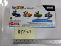Hot Wheels RacerVerse Batman 4 Pack Cars 3+ Multi-Color Diecast Toy New