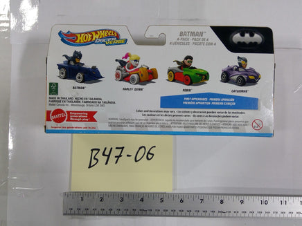 Hot Wheels RacerVerse Batman 4 Pack Cars 3+ Multi-Color Diecast Toy New