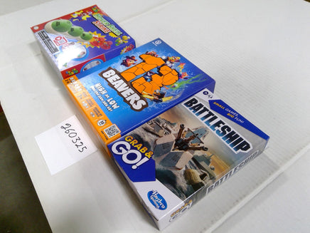 Super Mario Hover Shell Strike 13 Beavers Battleship Grab Go Game Lot New Sealed
