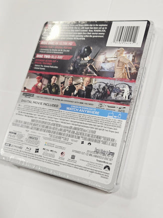 GI Joe Retaliation 4K Ultra HD Blu-ray Steelbook New Sealed Digital Code Action