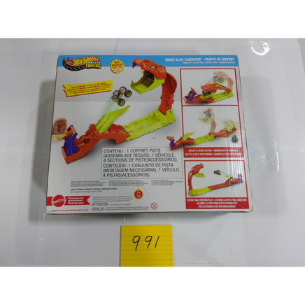 Hot Wheels Monster Trucks Snake Slam Takedown Kids Multicolor New Bone Shaker