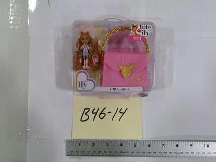 Disney Ily 4EVER Tote Ily Teenies Bambi 3in Doll Purse Series 1 New In Box Toy