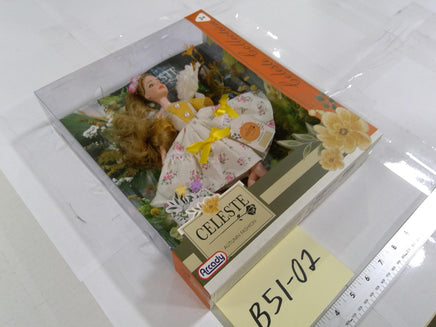 Celeste Collection 12in Fashion Doll Autumn Floral Dress New In Box Gift Toy