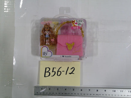 Disney Ily 4EVER Tote Ily Teenies Bambi 3in Doll Purse Series 1 New In Box Toy