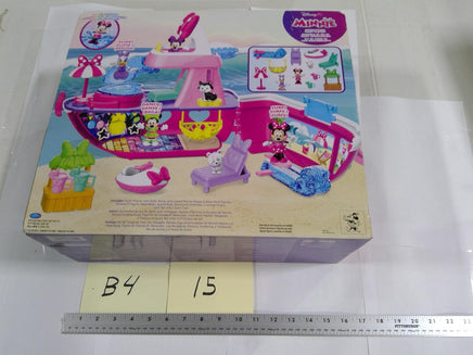 Disney Minnie Bowdazzling Yacht Boat Playset Fisher-Price Kids Toy Pink New