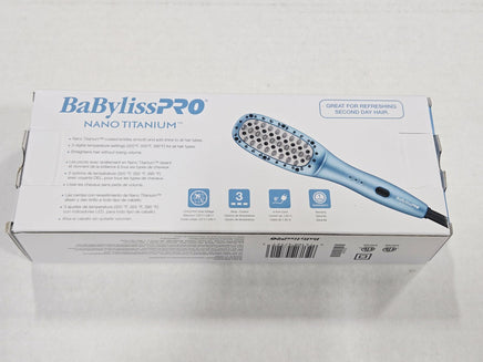 BaBylissPRO Nano Titanium Compact Thermal Paddle Brush 3 Heat Settings New Hair