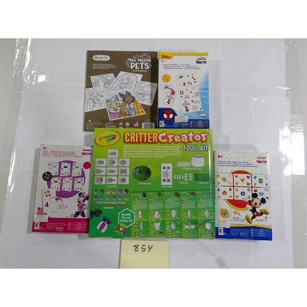 Crayola Disney Activity Bundle Kids OS Multicolor New Critter Creator Fossils