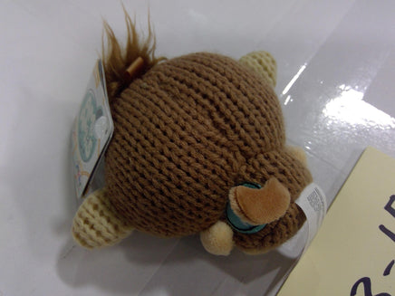 Ami Amis Monkey Plush Toy Small Brown Knitted Stuffed Animal Banana New Toy