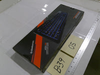 SteelSeries Apex 100 Wired USB Gaming Keyboard Black Backlit Illuminated QWERTY