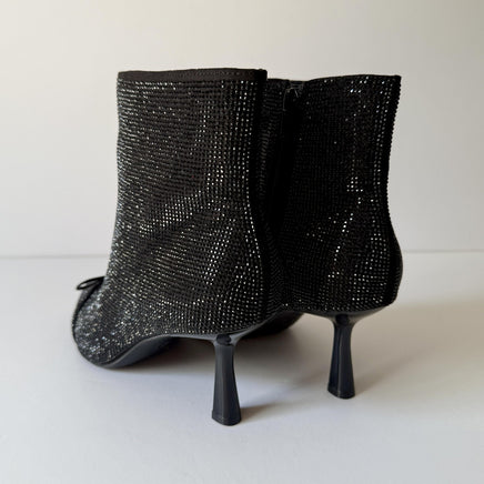 INC International Concepts Boots Womens Size 6.5 Delphia Rhinestone Pointed Toe