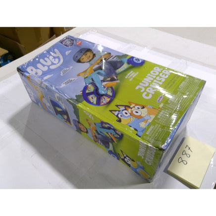 Bluey Junior Cruiser Fly Wheels Tricycle Toddler 10" Blue New Damaged Box