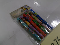 Disney 100 Kids Pens 6 Pack Multicolor Character Cartoon Writing Set Disney