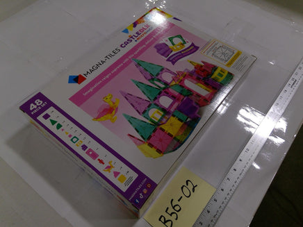 Magna-Tiles Castledlx MicroMags 48 Piece Castle Magnetic Building Set 3+ New