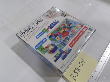 USAopoly 10 Days In The USA Family Strategy Board Game 2-4 Players 8+ New Sealed