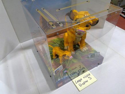 LEGO Disney Lion King 43247 43243 Lighted Display Case Clear Acrylic Retail