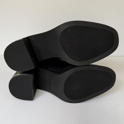 BCBGeneration Boots Womens Size 10 Black Chelsea Block Heel BOXXA GN235501