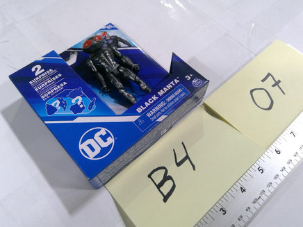 DC Comics Black Manta Action Figure Spin Master 4in Boxed Kids Toy New Black