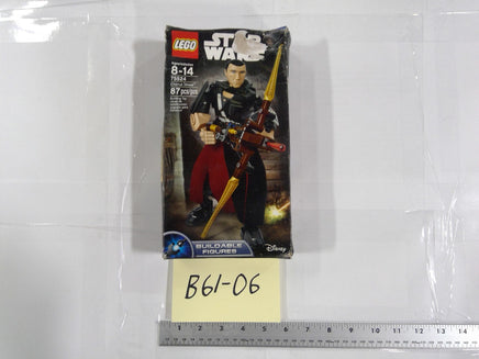 LEGO Star Wars Chirrut Imwe 75524 87pcs 8-14 Buildable Figure Set Box Wear