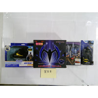 DC Batman Lot Batarang Replica Air Boat Figure DVD Set Black Good Condition