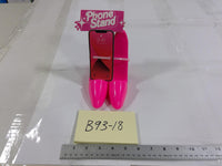 High Heel Shoes Desk Phone Stand Holder Universal Mount Pink Glossy Plastic