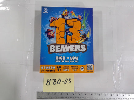 Format Games 13 Beavers Family Board Game 2-6 Players 7+ Animals New Sealed