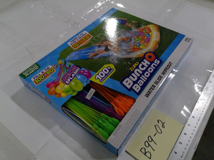 Zuru Bunch O Balloons Water Slide Wipeout 16ft Toy Set 5-12 Neon Splash New