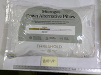 Threshold Microgel Down Alternative Pillow Standard/Queen Medium White Plush