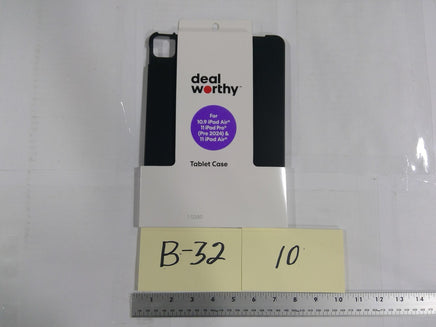 Deal Worthy Folio Tablet Case IPad Air 10.9 11 Air 11 Pro Black Stand Cover