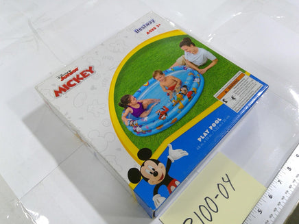 Disney Junior Mickey Mouse Play Pool 48"x10" Kids Ages 2+ Bestway Water Toy New