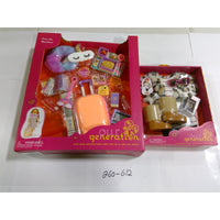 Our Generation Doll Travel Accessory Sets Over the Rainbow Travel Chic NIB Multi