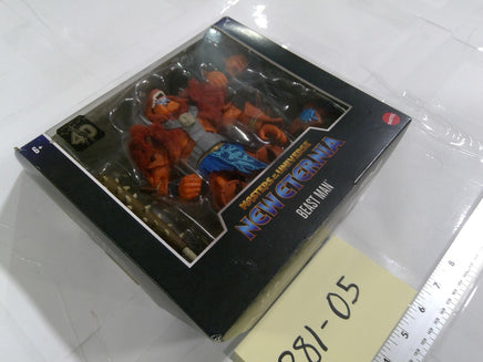 Masters Of The Universe New Eternia Beast Man Figure Mattel Boxed Toy New