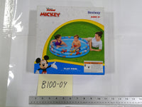 Disney Junior Mickey Mouse Play Pool 48"x10" Kids Ages 2+ Bestway Water Toy New