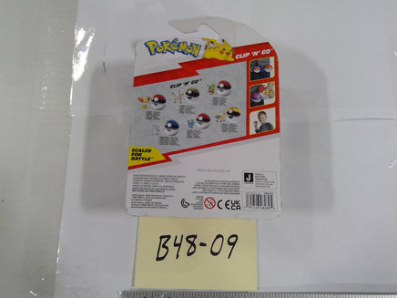 Pokemon Mankey Clip 'N' Go Action Figure Jazwares Poke Ball Green Toy Battle