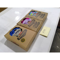 Zuru Fuggler Plush Set 3 Hairy Fuggs Limited Edition Blue Purple NEW Boxed