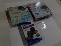 Monopoly Builder Monopoly Battleship Grab & Go Hasbro Game Lot 3 New Sealed