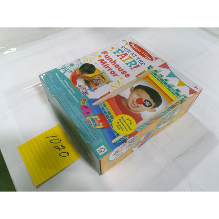 Melissa & Doug Funhouse Mirror Fun at the Fair Kids Wood Toy Multicolor Good