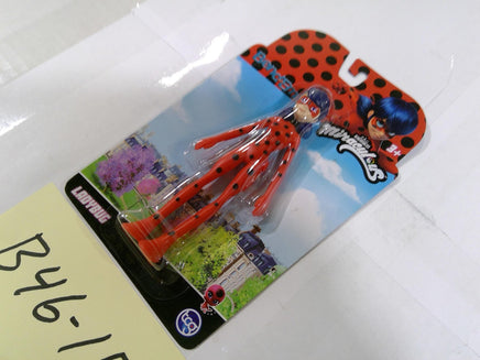 Bend-Ems Miraculous Ladybug Action Figure Toy Bendable Red Suit Carded New