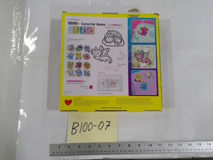 Creativity For Kids Big Gem Diamond Painting Axolotl Stickers Suncatchers New