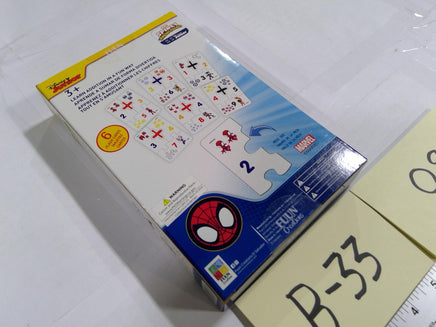 Marvel Spidey Learn To Add Wooden Cards 24pcs 3+ Fun Creations Multicolor New