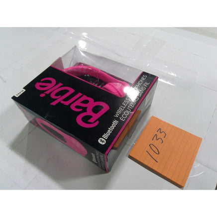 iHome Barbie Wireless Bluetooth Headphones Kids OS Pink New Over-Ear Foldable