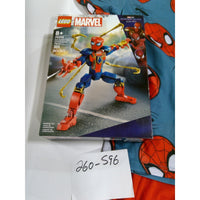 Marvel Spider-Man Boys Pajama Set M 8/10 Blue Red NWT & LEGO Iron Spider 76298