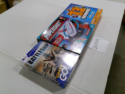 Battleship Grab & Go Hypershot 13 Beavers Family Game Lot 3 New Sealed