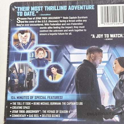 Star Trek Discovery Season Four Blu-ray Set Sealed 4 Disc Steelbook