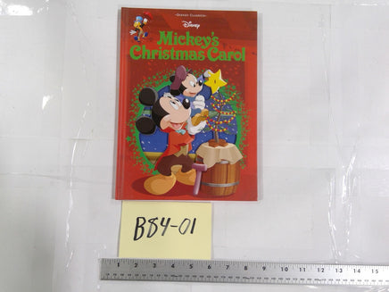 Mickey's Christmas Carol Disney Studio Fun Red HC Kids Christmas Picture Book