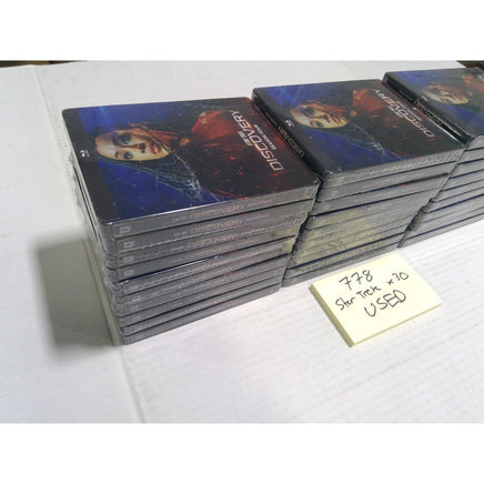 Star Trek Discovery Season Four Blu-ray Steelbook Lot of 30 USED
