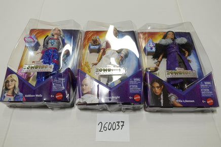 Disney Zombies 4 Dawn Of The Vampires Doll Lot Addison Nova Willa Mattel NIB